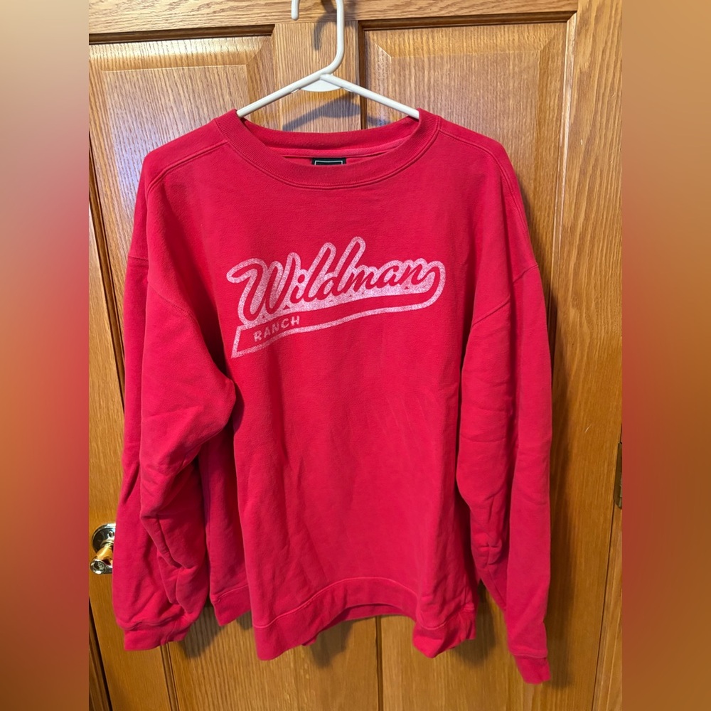 Wildman Ranch Red Women's Sweater